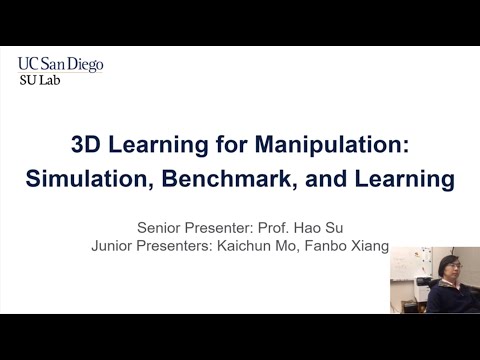 3D Learning for Manipulation: Simulation, Benchmark, and Learning